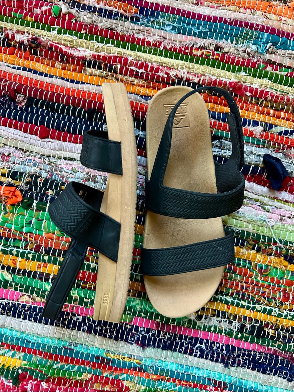 Reef Water Vista Everyday Comfort Girls Two-Strap Sandals 4